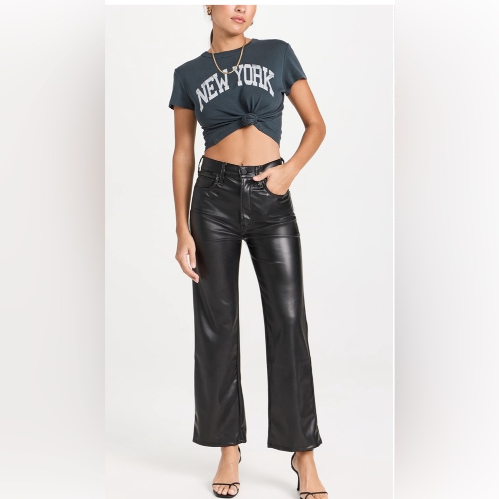 Mother The Rambler Zip Ankle Jeans
